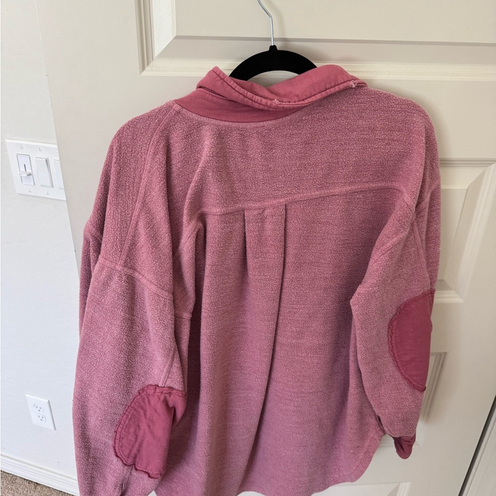 Free People Ruby Jacket Dusty Rose Pink - Picture 4 of 4